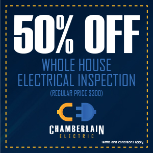 50% off whole house electrical inspection
