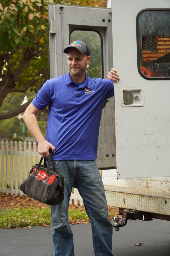 An electrician in Durham, NC